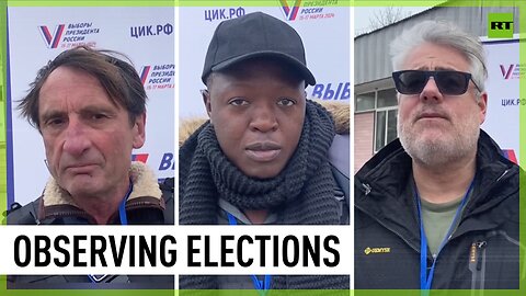 People are excited to vote – international Russian elections observers