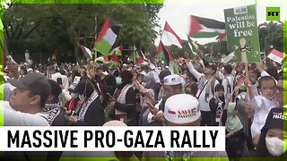 Thousands call for Gaza ceasefire in Jakarta