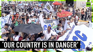 Protests against president Milei reforms continue in Buenos Aires