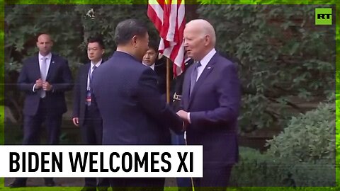 Joe Biden welcomes Xi Jinping ahead of bilateral talks in San Francisco