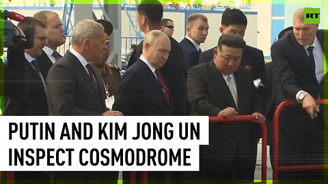 Putin and Kim Jong Un tour the Vostochny cosmodrome