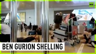 Chaos grips Israeli Ben Gurion Airport amid shelling