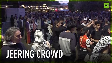 Pro-Palestinians crash Eurovision fanzone