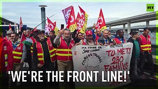 French airport workers rally over wages ahead of Olympic Games