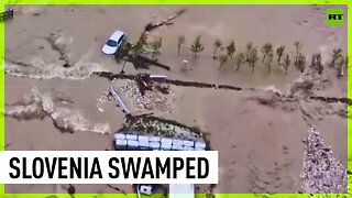 Roads blocked, bridges destroyed: Flash floods wreak havoc in Slovenia