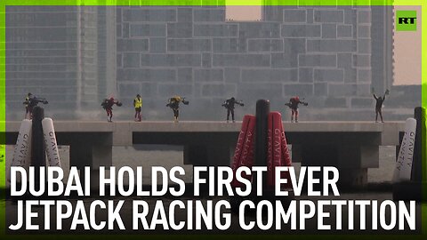 Dubai holds first ever jetpack racing competition