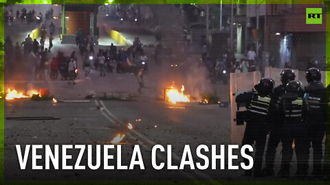 Clashes break out on streets of Caracas following election