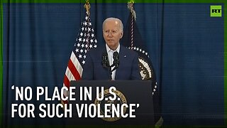 There's no place in America for this kind of violence – Biden on Trump assassination attempt