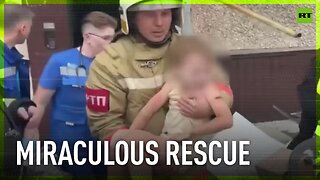 Child pulled from under rubble of collapsed building in Nizhny Tagil