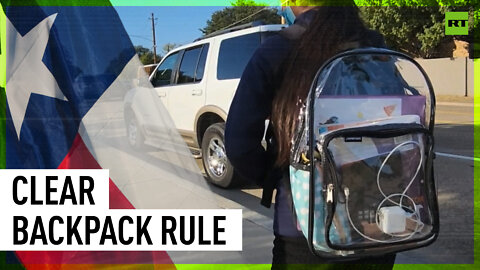 Texas school implements clear backpacks to stop school shootings
