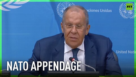 EU has morphed into an appendage of NATO - Lavrov