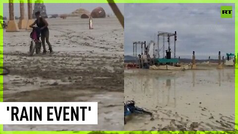 One dead at rain-soaked Burning Man