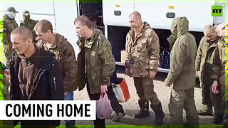 Russia-Ukraine Prisoner Swap | 100+ soldiers return home