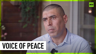 Former Palestinian fighter turned into peace activist with Israeli citizenship