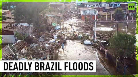 Devastation in Brazil from cyclone | DRONE FOOTAGE