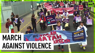 Thousands rally to protest violence against women in Peru