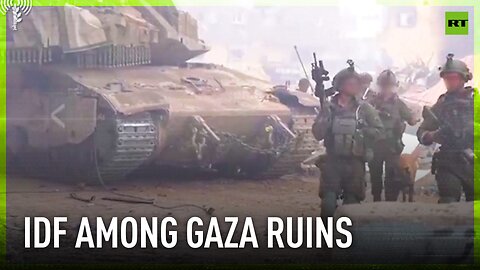 Israeli soldiers operate in Jabaliya, northern Gaza