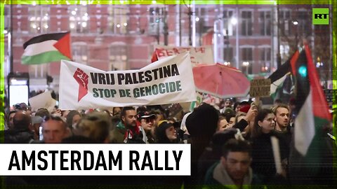 Amsterdam rallies for ceasefire in Gaza