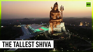 World’s tallest Shiva statue unveiled in India