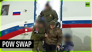 60 Russian PoWs return home following talks with Kiev