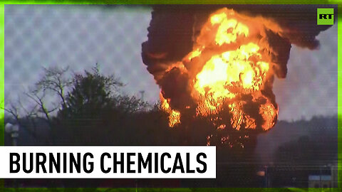 Toxic chemicals released after train derailment in Ohio