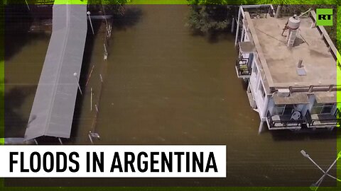 Locals evacuated after inundation in Argentina province