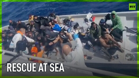 Italian coast guard rescues over 50 migrants near Lampedusa Island