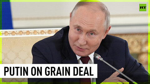 You first honor your commitments and then we'll rejoin the [grain] deal — Putin