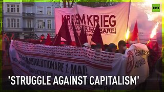 Berlin sees thousands march on May Day