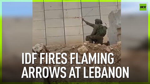 IDF fires flaming arrows at Lebanon