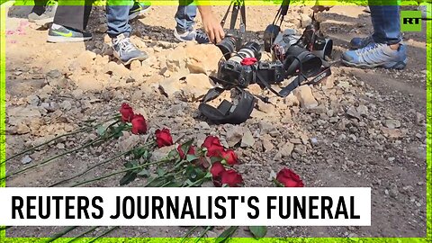 Funeral held for Reuters journalist killed on Israel-Lebanon border