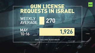 Gun license requests spike in Israel following recent hostilities