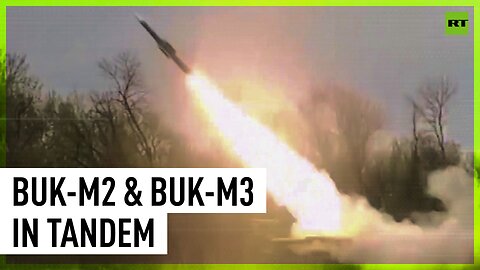 Russian SAM missile systems destroy aerial military targets