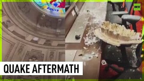 Earthquake damages Colombian congress