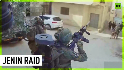 Israeli police helmetcam footage shows troops in West Bank raid