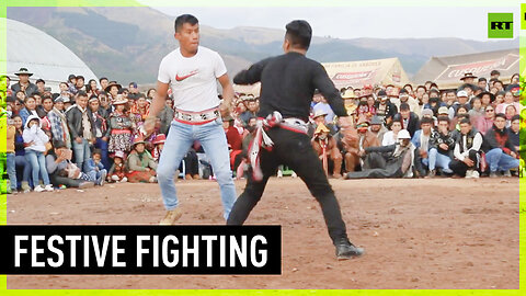 Festive fisticuffs at Peruvian bare-knuckle fighting festival