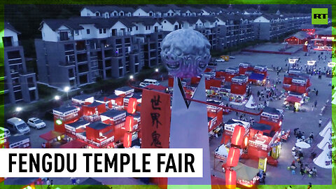 Thousands join Temple Fair in China’s Ghost Town, first in three years