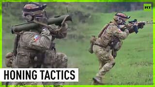 Intense training of Russian troops inside Ukraine conflict zone