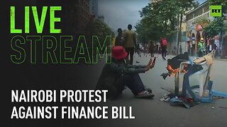 Kenyans protest finance bill in Nairobi