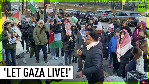New Yorkers demand permanent ceasefire in Gaza & opening of Rafah crossing
