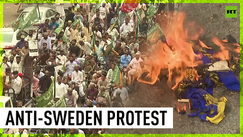Pakistanis protest following Koran-burning in Sweden
