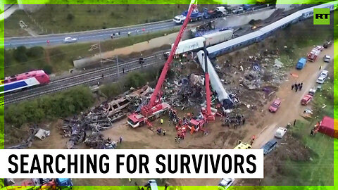 Rescue efforts continue after fatal train collision in Greece