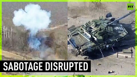 Russian MoD shows destroyed equipment of sabotage groups in Belgorod Region