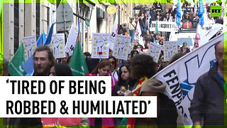 Teachers protest in Lisbon to demand better pay and conditions