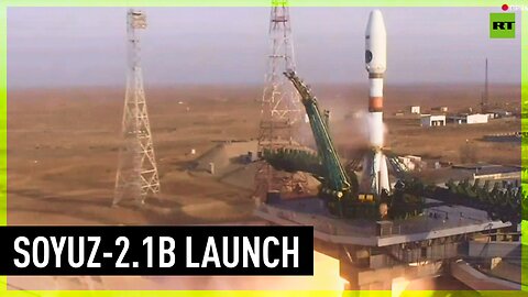 Soyuz-2.1B rocket carrying second Arktika-M satellite takes off from Baikonur