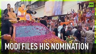 Modi files his nomination from Varanasi Lok Sabha seat