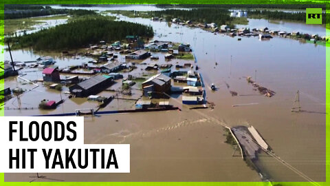 Heavy floods hit Russia’s Yakutia Region