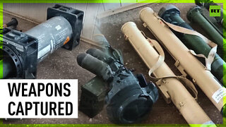 Foreign-made weaponry captured in Ukraine