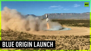 Blue Origin launches sixth space tourism mission