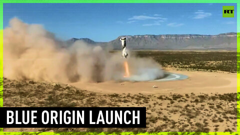 Blue Origin launches sixth space tourism mission